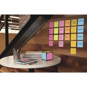 Karteczki samoprzylepne POST-IT ENERGETIC, 76x76mm, 6x100 kart.-282060