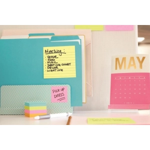 Podajnik do karteczek POST-IT Millenium XL Z-Notes (DS440-SSCYL) czarny 1 bloczek GRATIS-282081