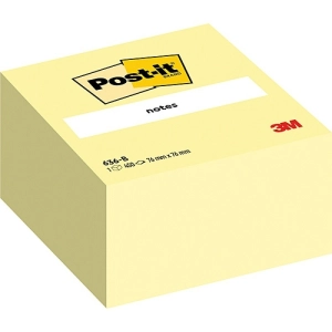 Karteczki POST-IT 636B 76x76mm 1x450 kart. żółta-630143