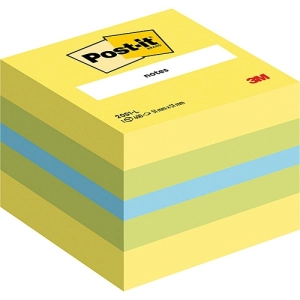 Karteczki POST-IT 2051L 51x51mm 1x400 kart. cytrynowa-629254