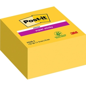 Karteczki POST-IT SuperStick 76x76 2028-S żółty-625235