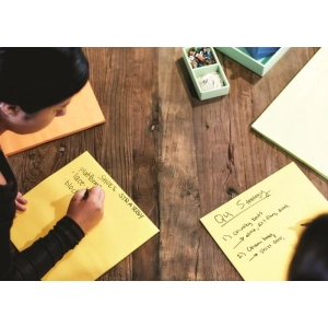 Karteczki samoprzylepne POST-IT Super Sticky Big Notes (BN11 -EU), 280x280mm,1x30 kart., żółty-282232