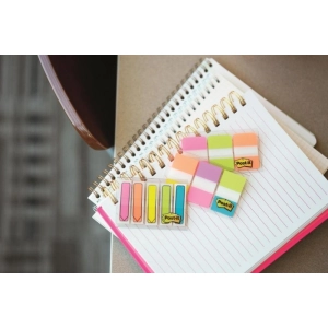 Zakładki indeksujące POST-IT do archiwizacji 686-PGOEU PP silne 38x25mm 3x22 kart. mix kolorów-282384