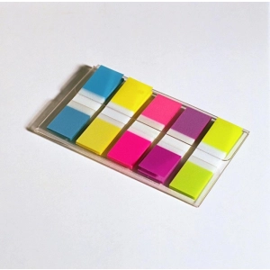 Zakładki indeksujące POST-IT 683-5CBP 11,9mmx43,1mm 3x20+2x20 mix kolorów-282451