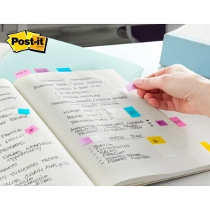 Zakładki indeksujące POST-IT 683-5CBP 11,9mmx43,1mm 3x20+2x20 mix kolorów-282456