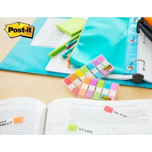 Zakładki indeksujące POST-IT 683-5CBP 11,9mmx43,1mm 3x20+2x20 mix kolorów-282457