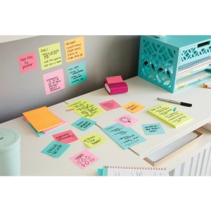 Karteczki samoprzylepne POST-IT Super Sticky, COSMIC, 76x127mm, 6x90 kart.-282515