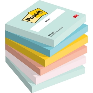 Karteczki samoprzylepne POST-IT BEACHSIDE, 76x76mm, 6x100 kart.