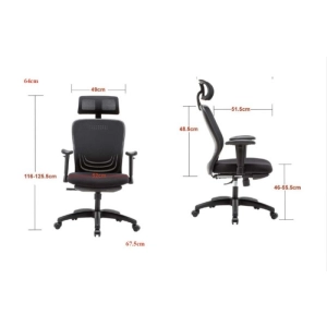Fotel biurowy OFFICE PRODUCTS Zakynthos - czarny-282755