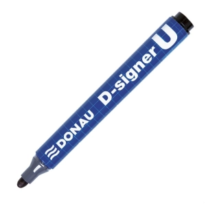 Marker DONAU perm. D-Singer U okr. - czarny-618990