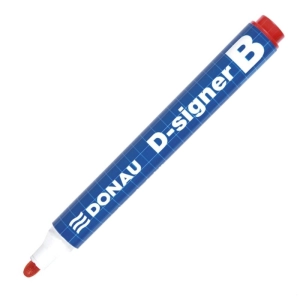 Marker DONAU sucho. D-Singer B - czerwony-619132