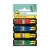 Zakładki indeksujące POST-IT (683-4) PP 12x43mm 4x35 kart. mix kolorów-625241