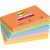 Karteczki samoprzylepne POST-IT Super Sticky, BOOST, 76x127mm, 5x90 kart.