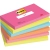 Karteczki samoprzylepne POST-IT POPTIMISTIC, 76x127mm, 6x100 kart.