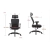 Fotel biurowy OFFICE PRODUCTS Zakynthos - czarny-282755