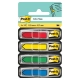 Zakładki indeksujące POST-IT (684-ARR3) PP 12x43mm strzałka 4x24 kart. mix kolorów-625265