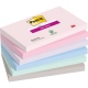 Karteczki samoprzylepne POST-IT Super Sticky, SOULFUL, 76x127mm, 6x90 kart.