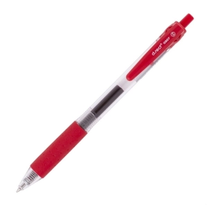 Długopis żelowy D.RECT 0907 - czerwony