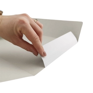 Teczka z gumką A4 D.RECT op.25 - biała-283230