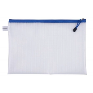 Teczka koperta na suwak DONAU Zipper Bag A4 343x246 mm EVA - niebieska