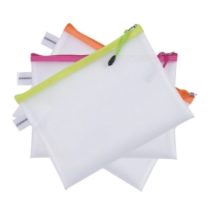Teczka koperta na suwak DONAU Zipper Bag A5 243x180 mm EVA - mix kolorów