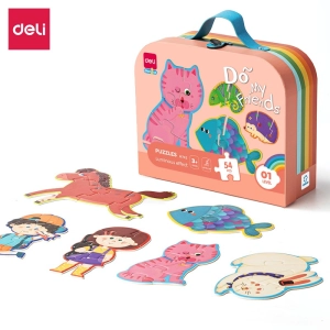 Puzzle DELI EH742 w walizce 54 elementy-283687
