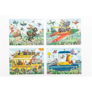 Puzzle DELI EH743 w walizce 57 elementy-283698