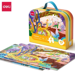 Puzzle DELI EH744 w walizce 89 elementy-283710
