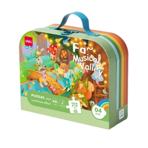 Puzzle DELI EH745 w walizce 212 elementy