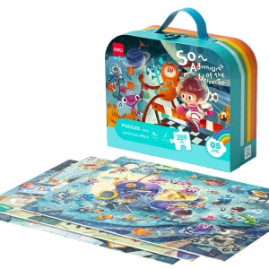 Puzzle DELI EH746 w walizce 359 elementy