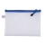 Teczka koperta na suwak DONAU Zipper Bag A5 243x180 mm EVA - niebieska