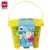 Piasek sensoryczny DELI EY013 w wiaderku 6 foremek - żółty-283581