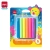 Plastelina DELI fluorescencyjne kolory  EH713 6 kolorów-283607