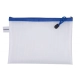 Teczka koperta na suwak DONAU Zipper Bag A5 243x180 mm EVA - niebieska