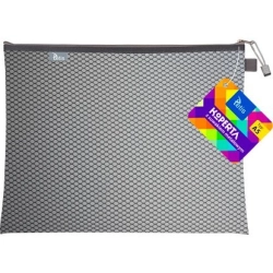 Teczka koperta na suwak TETIS A5 - czarna BT606-V