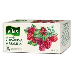 Herbata eksp. VITAX INS. Żurawina malina op.20-679665