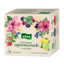 Herbata VITAX owocowy upominek op.40 torebek