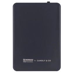 Odświeżacz powietrza dyfuzor elektryczny DONAU PROFESSIONAL by CANDLY&CO Delux Aroma Pro, próbka + 3 testery, antracyt