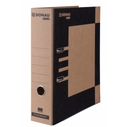 Segregator DONAU ECO MAXI FSC A4 80mm - brązowo-czarny