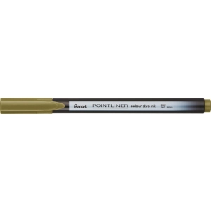 Cienkopis PENTEL POINTLINER Colour S40 - złoto - brązowy-284556