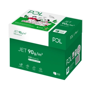 Papier xero A4 Poljet 90g. OPAKOWANIE 9 ryz