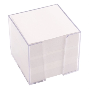 Karteczki D.RECT kostka nieklejona w pudełku 85x85x80 - biała-284603