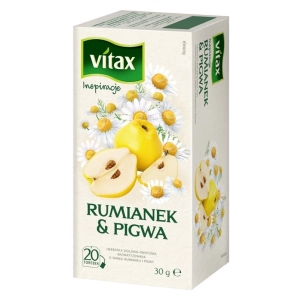 Herbata VITAX INSPIRATIONS rumianek i pigwa op.20 torebek