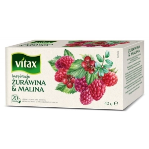 Herbata eksp. VITAX INS. Żurawina malina op.20-679665
