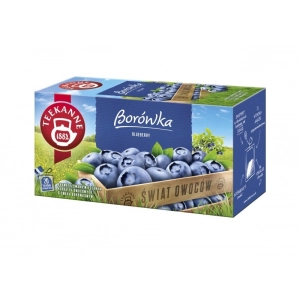 Herbata TEEKANNE World of Fruits Borówka op.20 kopert
