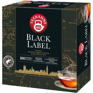 Herbata TEEKANNE Black Label czarna op.100 torebek 200g