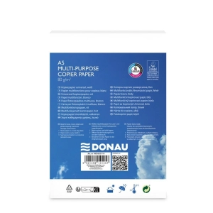 Papier xero A5 DONAU klasa C 80g. op.500 - biały ( MAŁY 1/2 A4 !!! )-284780