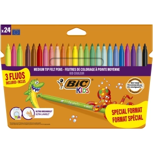 Flamastry BIC KID COULEUR 20 4fluo 921360-470768