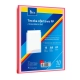 Teczka z koszulkami TETIS A4 PP 10 koszulek - czerwona BT630-C10