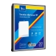 Teczka z koszulkami TETIS A4 PP 20 koszulek - czarna BT630-V20